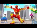 Fire Hero Robot Rescue Mission game