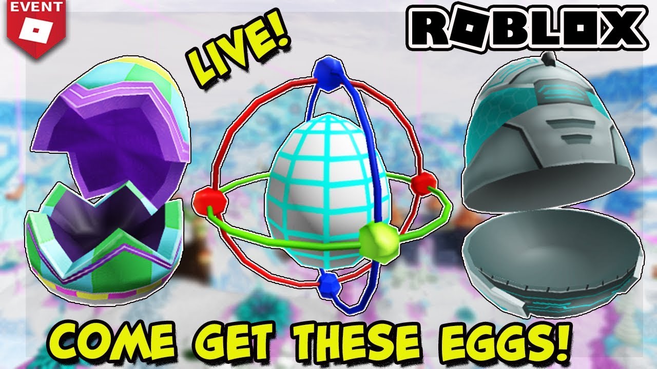 LAUNCHING EGGS FOR THE ROBLOX 2020 EGG HUNT LIVE Influencer 