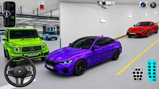 Insane Luxury Car Parking Challenge! BMW M5 vs Mercedes G63 vs Toyota Supra | 3D Driving Class 2026 screenshot 4