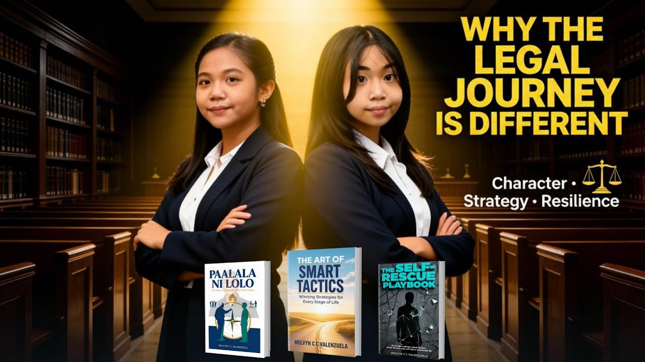 WHY THE LEGAL JOURNEY IS DIFFERENT: What Future Lawyers Must Understand NOW