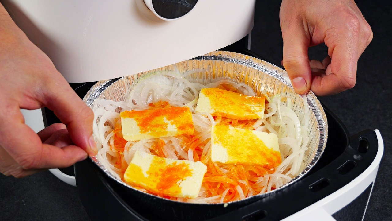 Положите лук в аэрофритюрницу, и произойдет чудо! 5 рецептов, которые вам точно пригодятся!