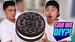 GIANT OREO?! | CAN WE DIY?!