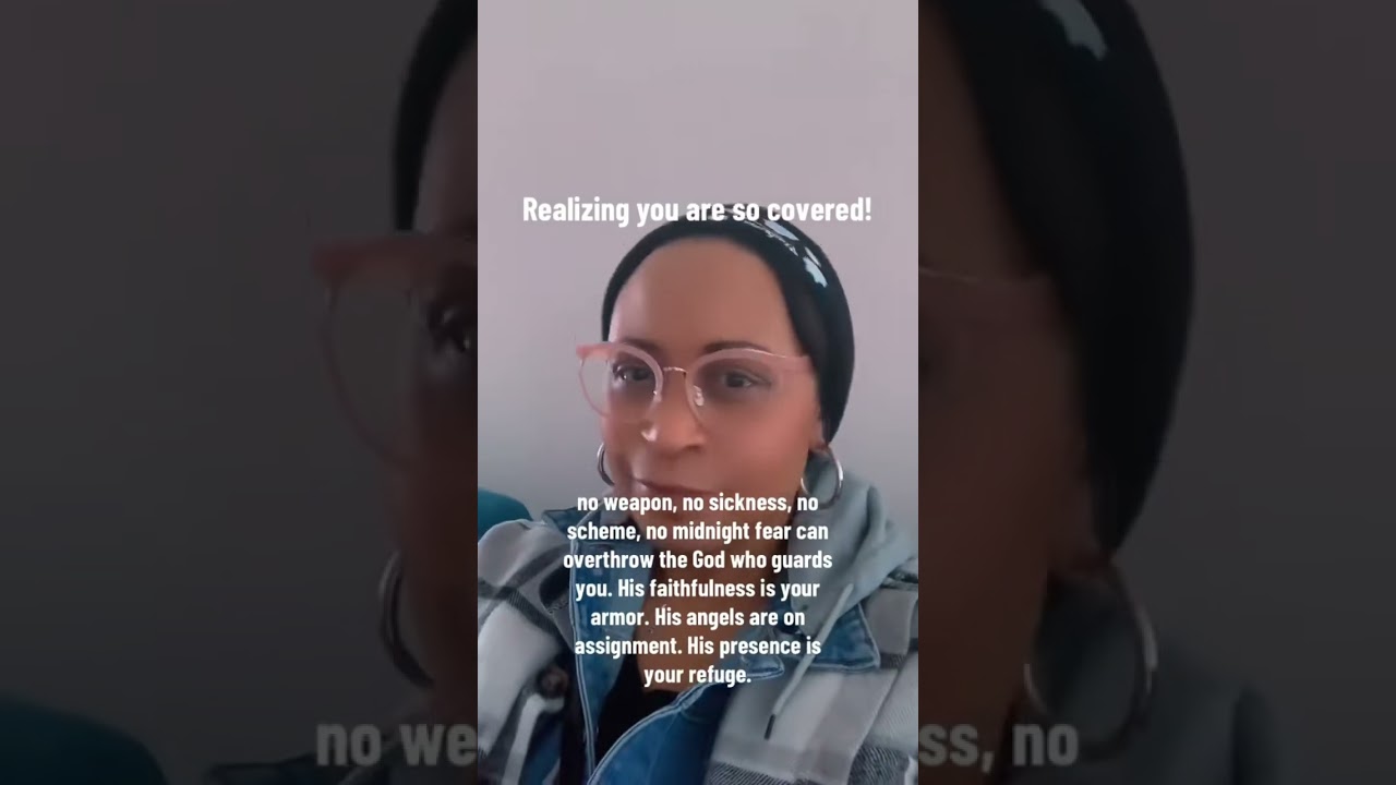 You are covered by God! 