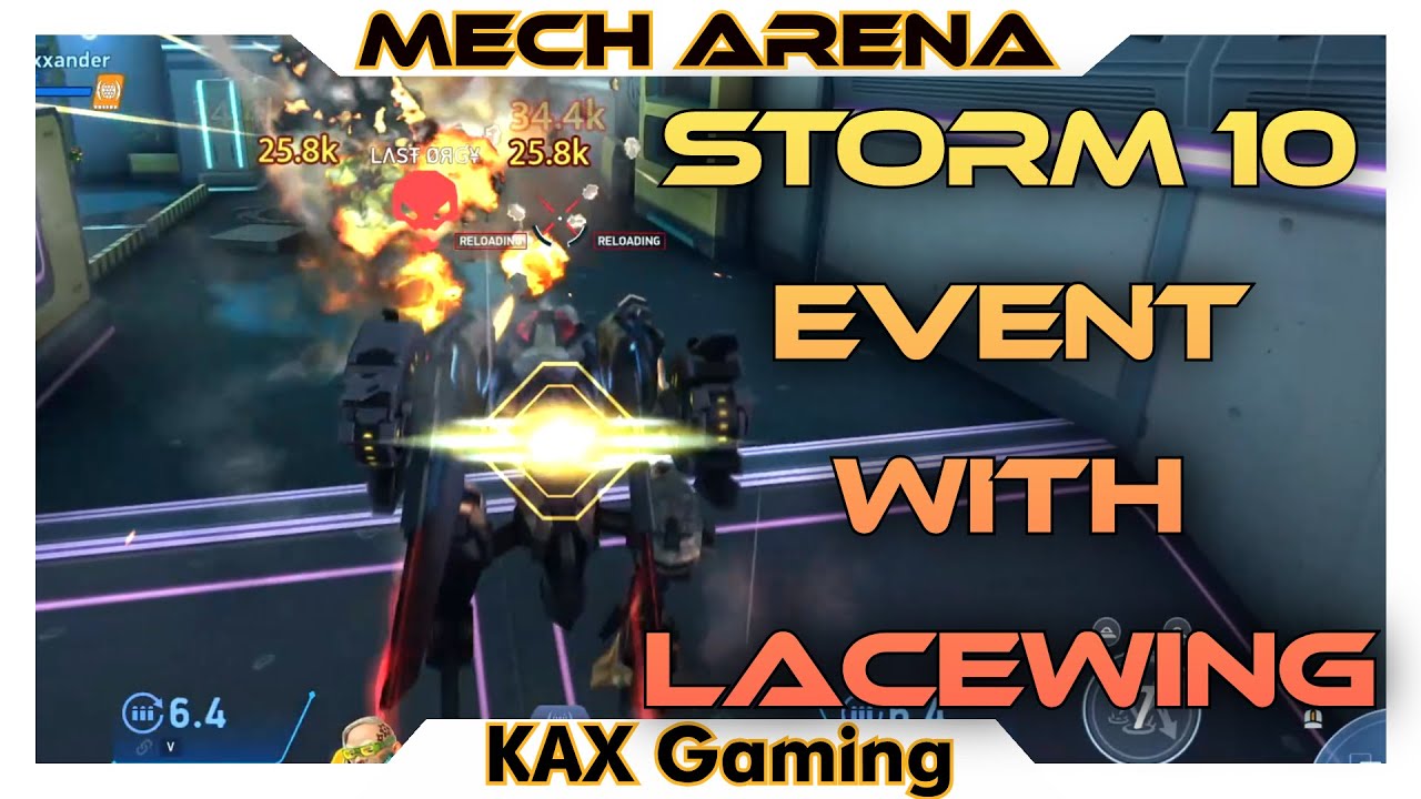 Game Said Use Storm Racks🤐 | Storm Rack 10 Lacewing in CPC - Mech Arena ...