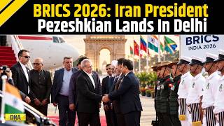 Brics 2026: Iran President Masoud Pezeshkian Arrives Delhi Ahead Of Brics Summit 2026