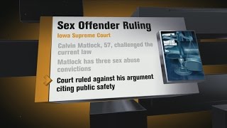 Iowa Sex Offender Law