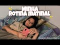 MINHA ROTINA MATINAL ( estilo filminho 🦋) .  feat Melissa Miguel