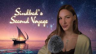 The Second Voyage of Sindbad the Sailor ⚓ Arabian Nights ASMR Soft Spoken Reading screenshot 3