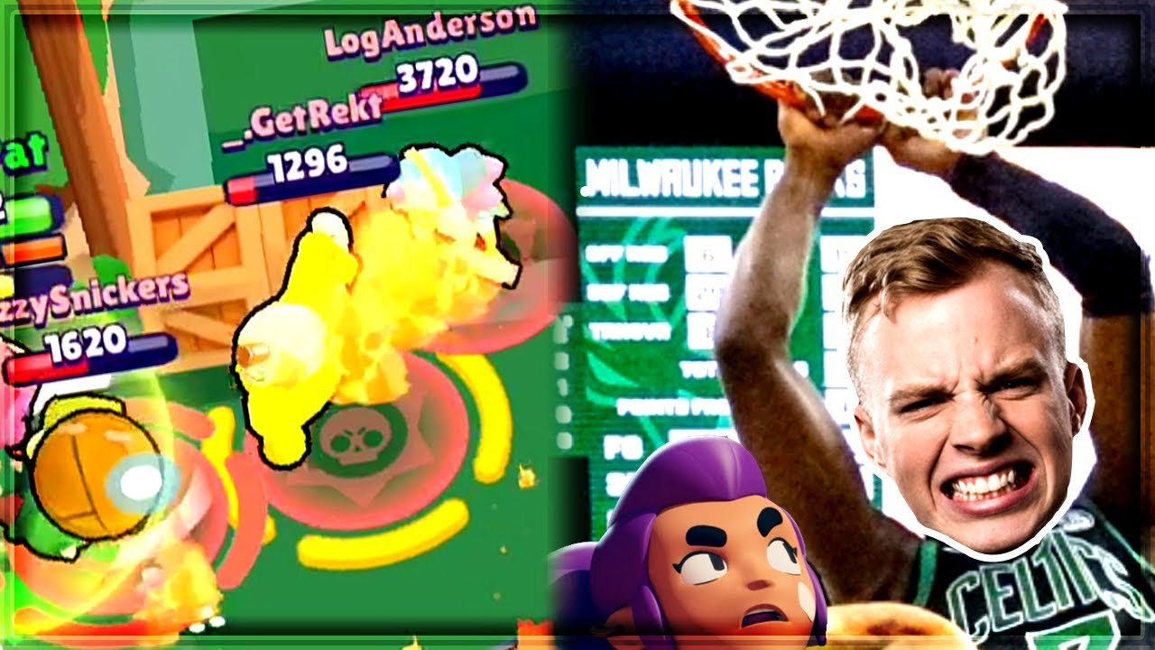 rosary DUNKING on noobs in BRAWL BALL | Brawl Stars