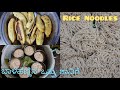 ಅಕ್ಕಿ ಬಾಳೆಹಣ್ಣಿನ ಒತ್ತು ಶಾವಿಗೆ|Rice noodles with banana flavour| Tasty  coconut milk making|CC190
