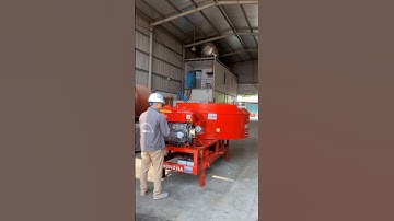 Kiểm tra máy trộn cưỡng bức cố định CB2100 Hồng Hà trước khi xuất xưởng về Cà Mau