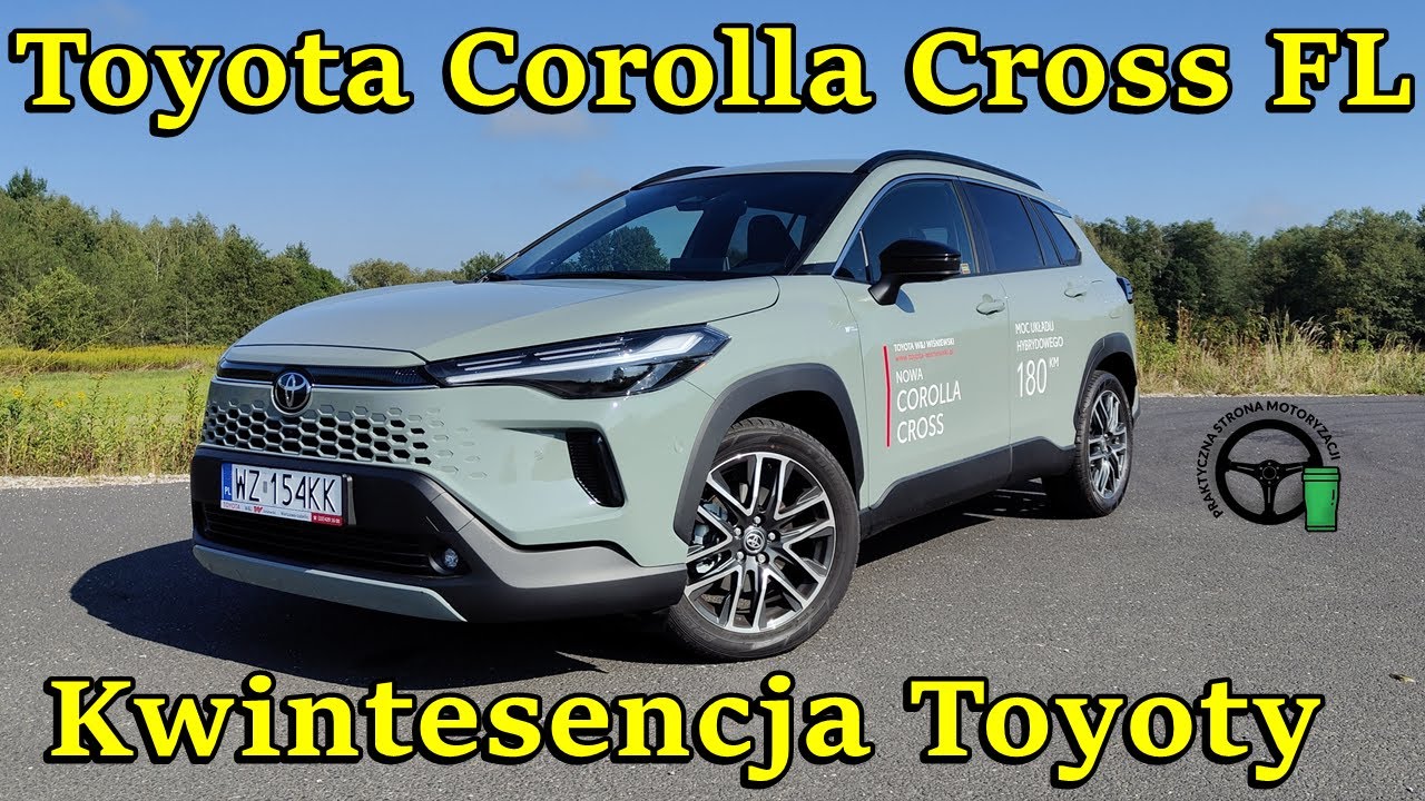 Toyota Corolla Cross FL - Kwintesencja toyoty po face liftingu