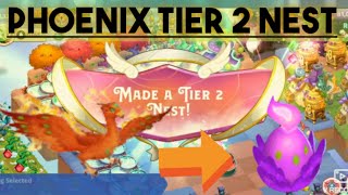 Merge Magic Phoenix Tier 2 Nest | Merging Level 4 Creature#shorts