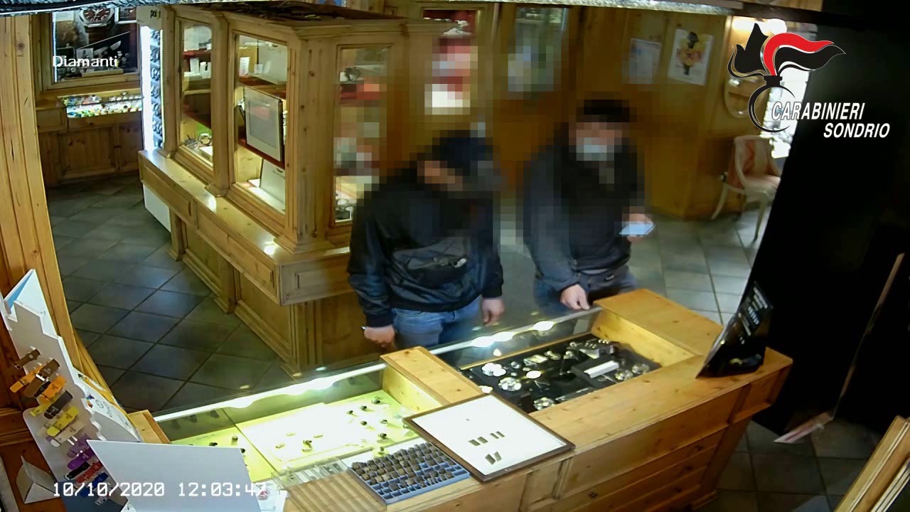 Furto in una gioielleria di Livigno