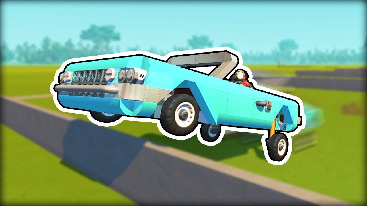 Using Workshop Vehicles to Compete in the Most Ridiculous Olympics Ever! (Scrap Mechanic Gameplay)