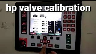 Hp valve calibration of steam turbine in Woodward 505 governor #turbine #BITWORLD...