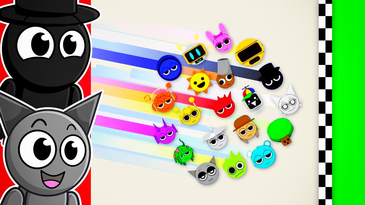 Гонка за шариками в прыжке