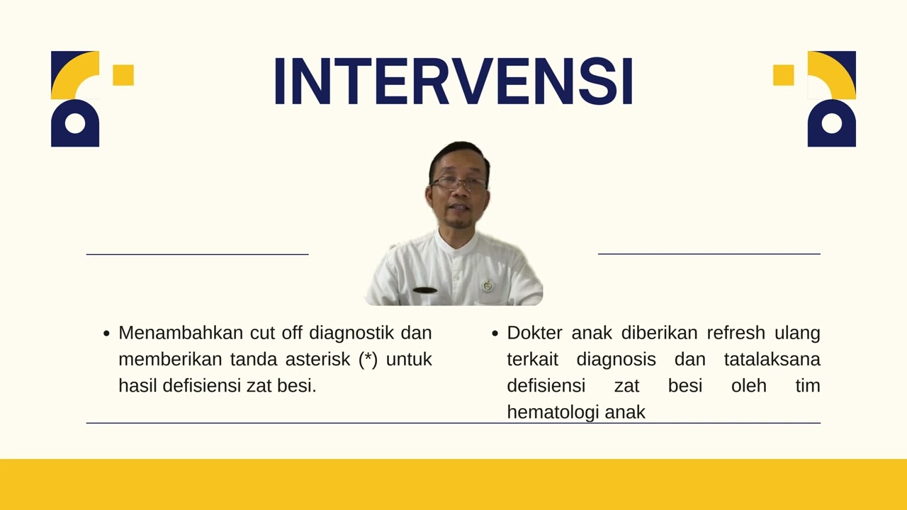 review : lean six sigma intervention for improving paediatric iron deficiency diagnosis & management