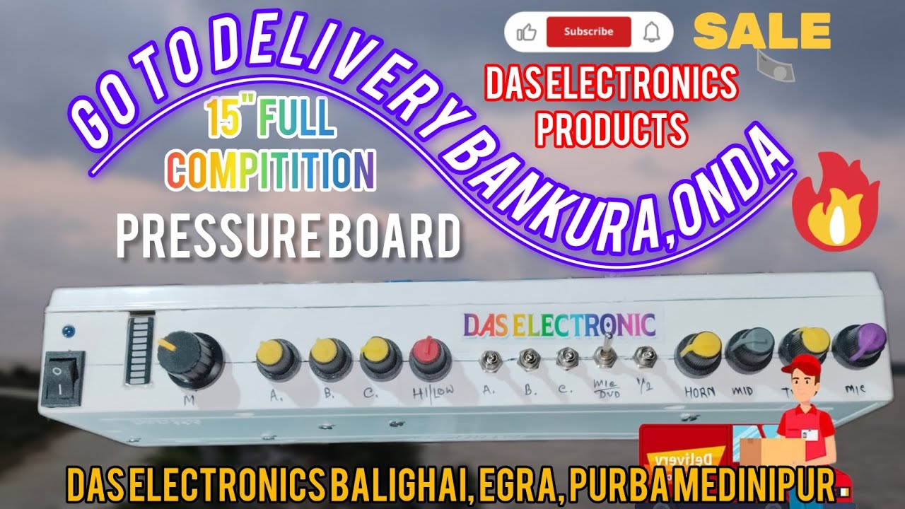 das electronics products go to Bankura  15" full compitition pressure board 