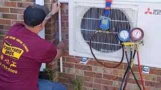 Mitsubishi Electric Cooling & Heating Mini-split System Installation