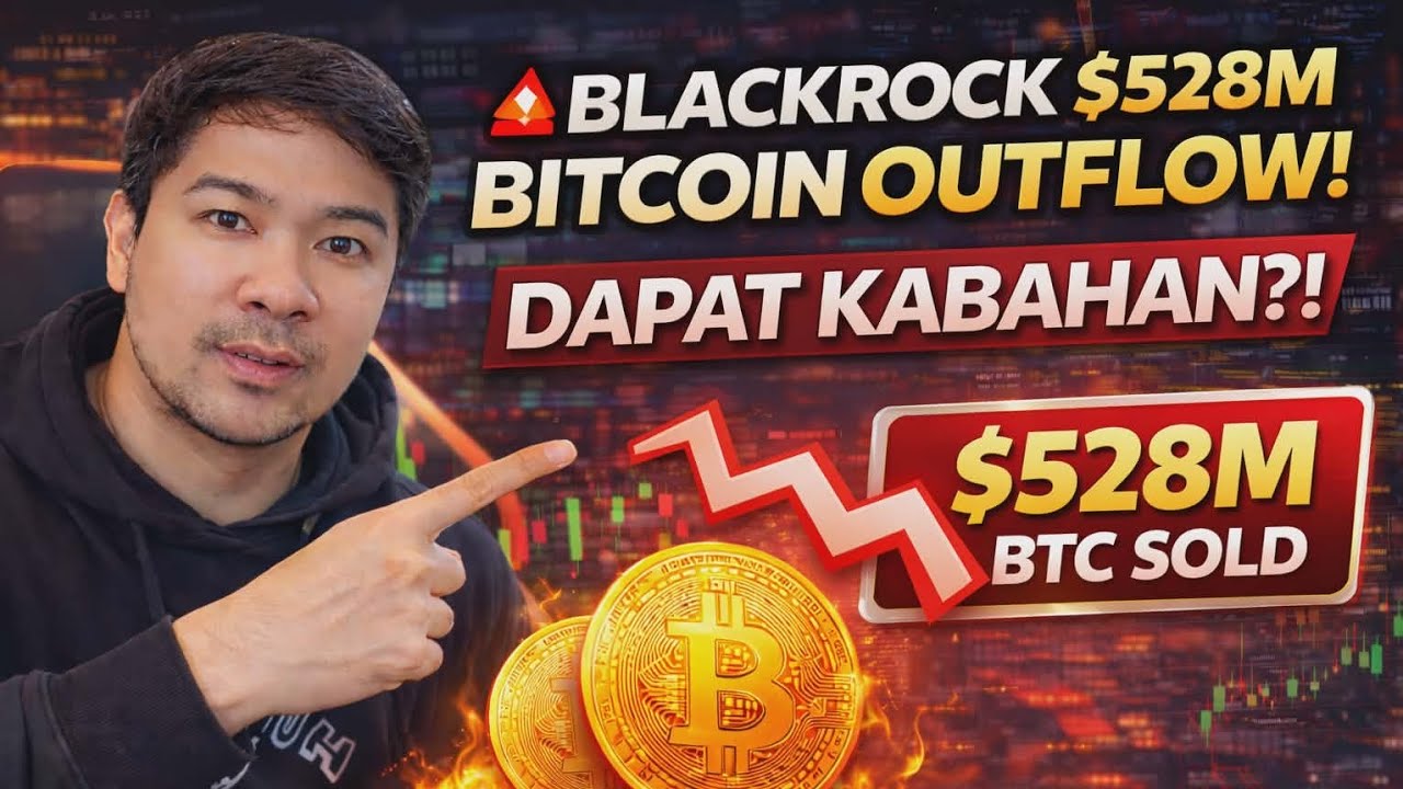 ANOTHER 528M USDT BITCOIN OUTFLOW FROM BLACKROCK? DAPAT BAKABANG KABAHAN?