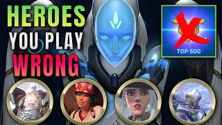 7 Heroes you play WRONG (throwing) | Overwatch 2 Tips and Tricks