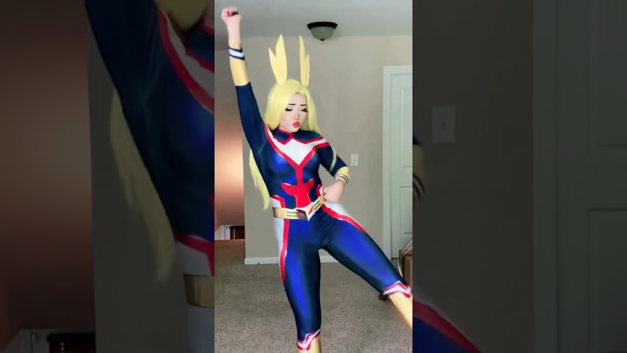 All might when he's off duty: #allmight #cosplay #cosplaydance #myheroacademia #bnhacosplay