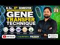 B Sc  4th Sem Gene Transfer technique