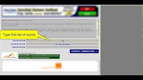 Generating String Combinations