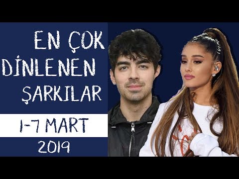 En Çok Dinlenen Yabancı Şarkılar Dünya Top 40 (1 - 7 Mart 2019)