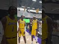Vando brought his camcorder to Media Day 😂 #Lakers