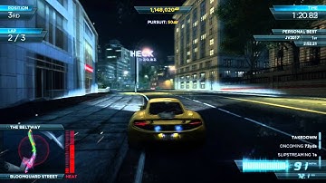 NFS: Most Wanted - McLaren MP4-12C Stopping Power Circuit Race [NFS01]