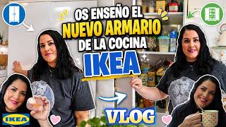 VLOG🎬SHOWING YOU THE NEW IKEA KITCHEN CABINET😍