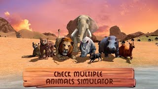 Wild Animals World - Savannah Simulator (gameplay).