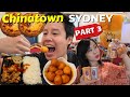 What to eat in chinatown sydney part 3 l cheap chinese  taiwanese street food tour
