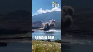 Israel strikes Lebanon's largest water reservoir