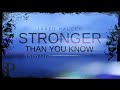 Jared Halley | Stronger than you know [Remix] | SSP-Music