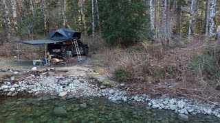 Solo Dispersed Camping with a new RTT | iKamper X-Cover 3.0 | LNT Overland Rear Awning