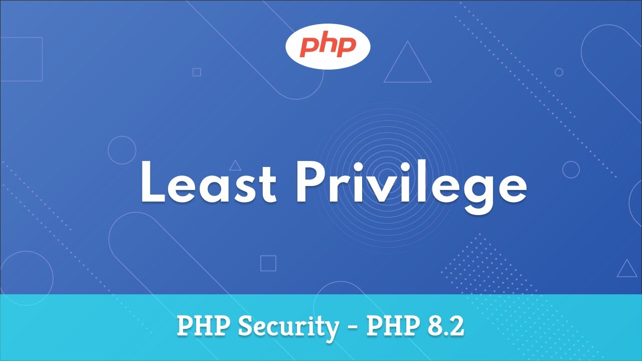 Photo inspiration: Fresh Look at 2 Php Security Hacking Prevention Least Privilege