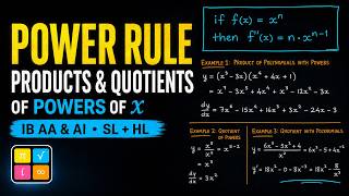 Power Rule for Products & Quotients of Powers | IB Maths AA & AI SL/HL