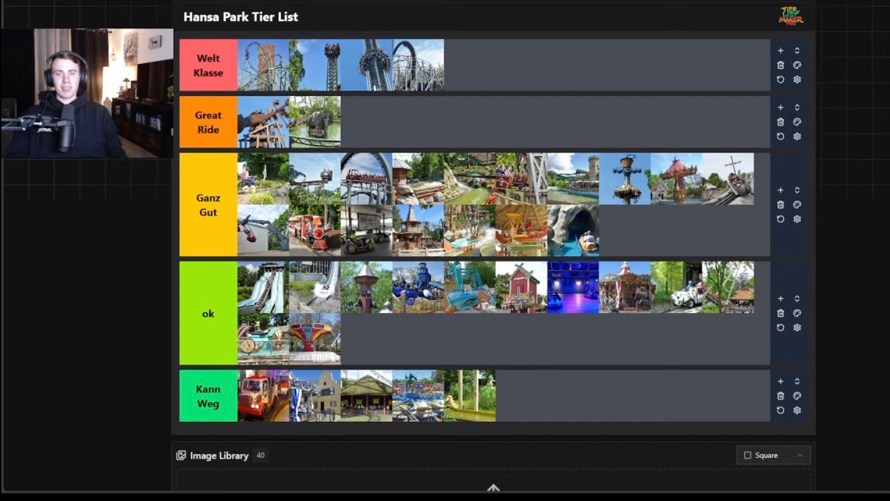 [Coaster Jonas Live] Hansa Park Tier List und Mehr