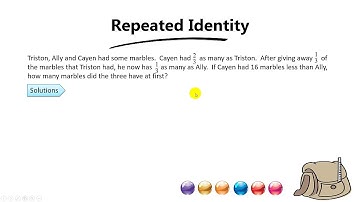 PSLE Math Must-Know Concept - Repeated Identity