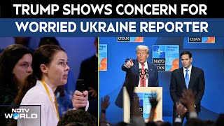 Trump At NATO | Trump's Heartfelt Conversation With BBC Ukraine Reporter Goes Viral