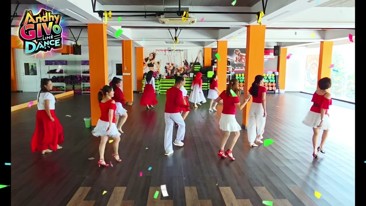 Dancing My Way Linedance | Choreographer:Mark Furnell (UK) & Chris Godden (UK) | Demo Andhy Givo LD