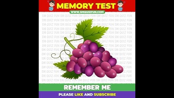 Memory Test #17 | Riddles And Puzzles For Iq Test | #shorts #viral #trending #ytshorts