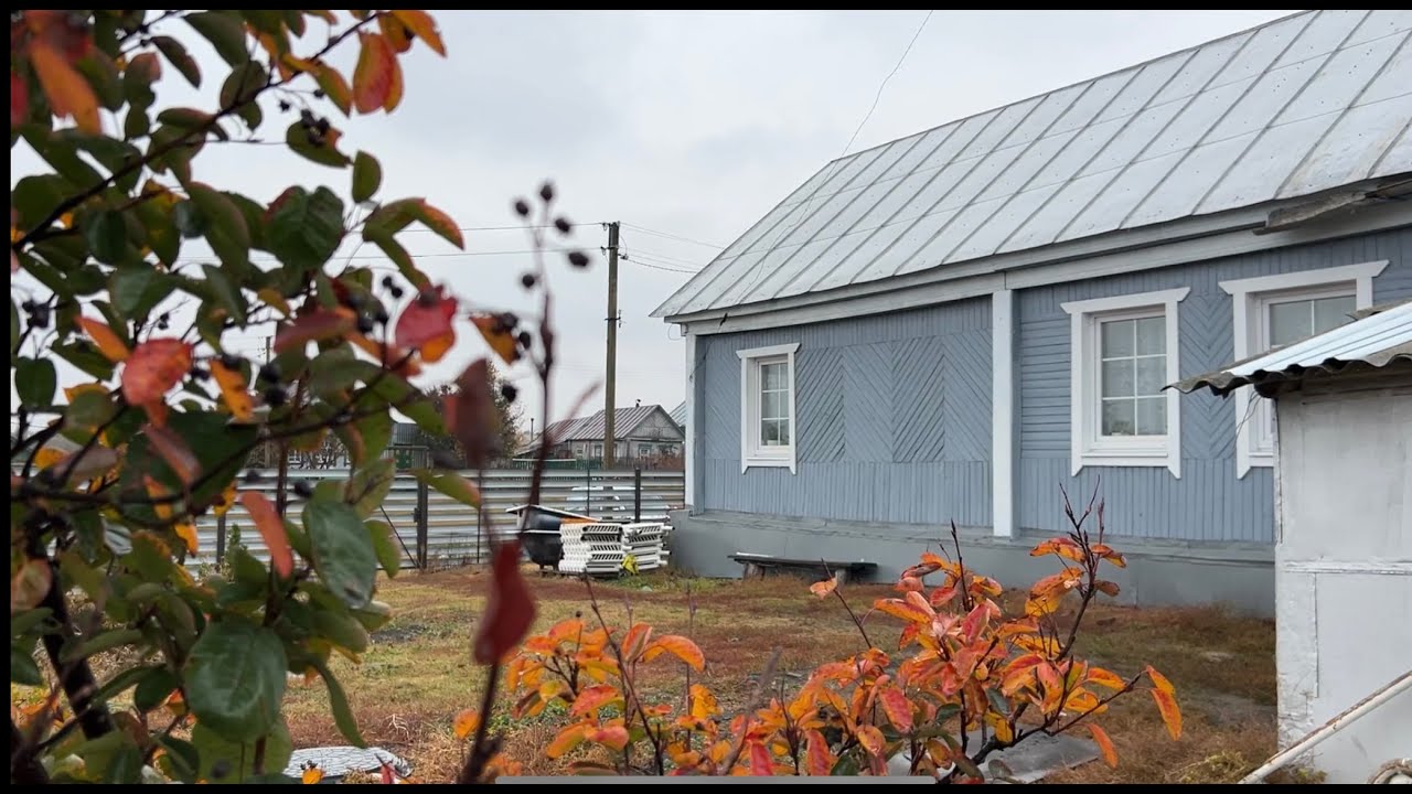 УСПЕЛИ ДО ХОЛОДОВ/В ДОМЕ ГАЗ, СВЕТ И ВОДА/ ЗАПУСТИЛИ КОТЕЛ/ПОСАДИЛИ ИВЫ