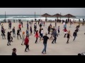 Beach dance Haifa  Танцы у моря Хайфа ריקודים ליד הים  חיפה