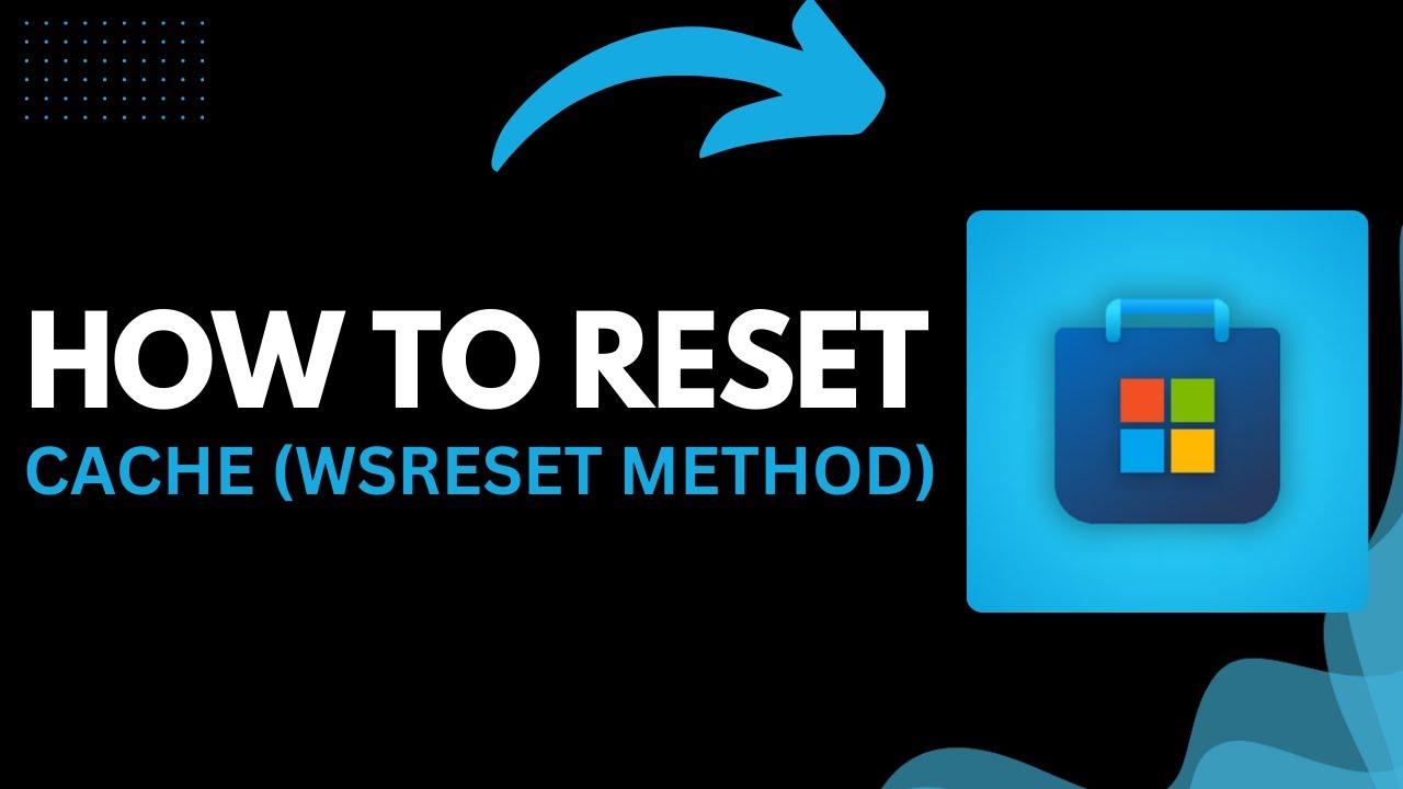 Wsreset Install How to Reset Microsoft Store Cache (WSReset Method) | Windows 10/11 ...