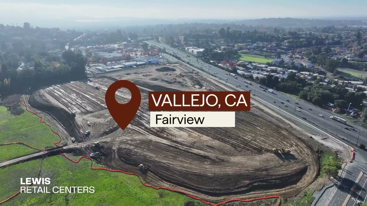Construction Begins: Major Grading Starts at Fairview Plaza in  Vallejo.