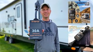 Protect Your RV from Electrical Surges - Testing the ATGFOX 30 Amp RV Surge Protector